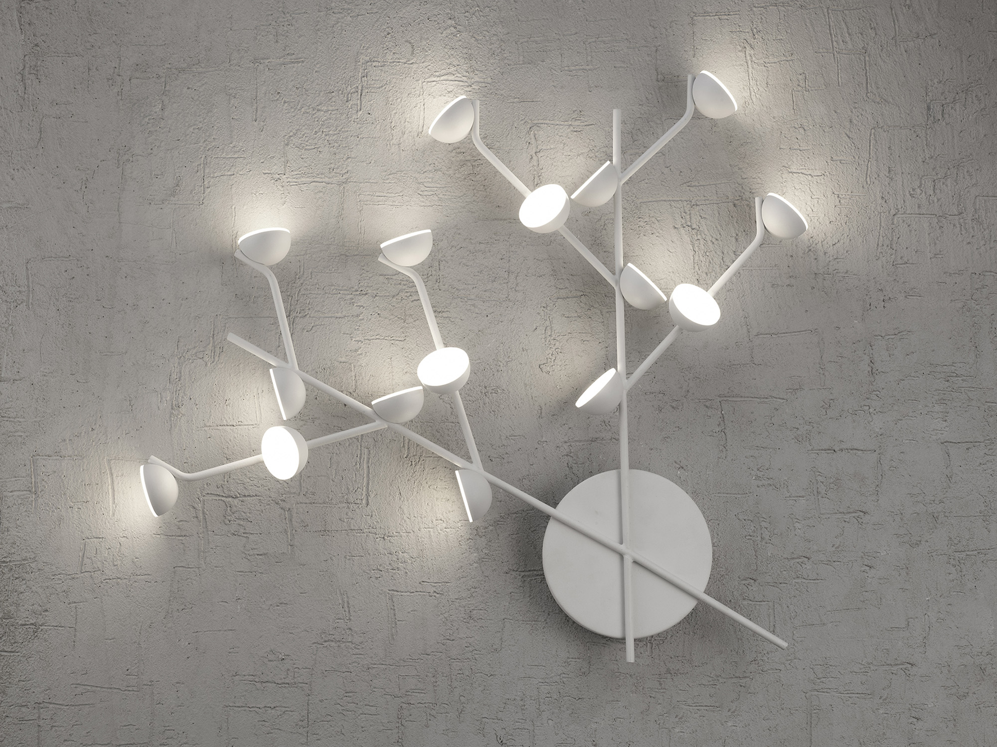 Adn White Wall Lights Mantra Armed Wall Lights Adn White Wall Lights Mantra Armed Wall Lights